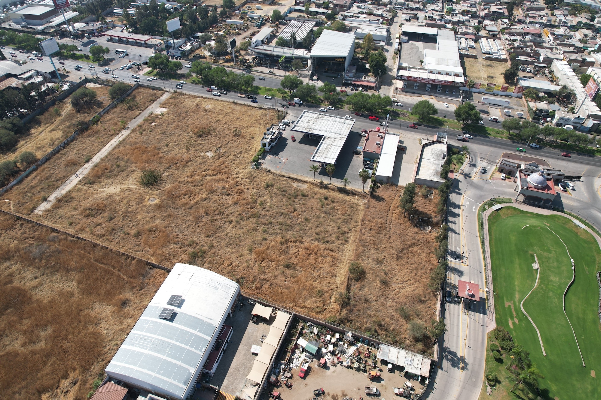 Imagen aerea de terreno
